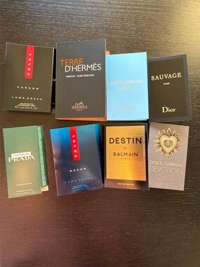 Men Parfum Armani prada hermes balmain Dolce sauvage x8